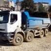  Transport de matériaux pour la réalisation d’une plateforme à Jujurieux