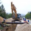  Réseaux d’eau potable à Bellignat – Pose d’une canalisation DN 400 mm en fonte